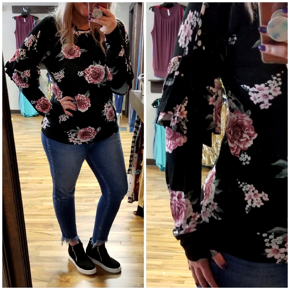 Bell sleeve